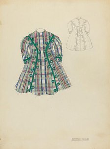 Child's Dress, 1935/1942. Creator: George Robin.