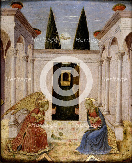 The Annunciation, 15th century.
