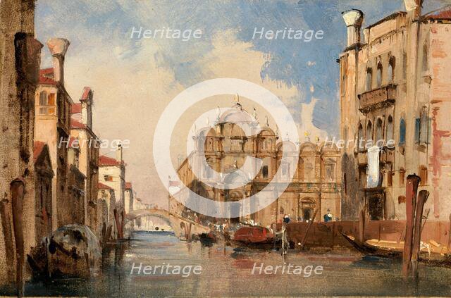 The Scuola di San Marco, Venice, c. 1830. Creator: Jules-Romain Joyant.