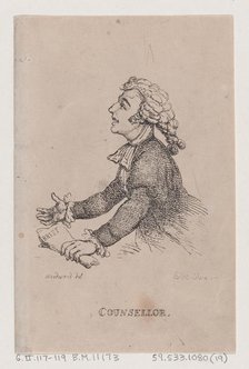 Counsellor, 1808., 1808. Creator: Thomas Rowlandson.