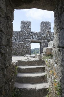 The Royal Tower in the Castelo dos Mouros, Sintra, Portugal, 2009. Artist: Samuel Magal