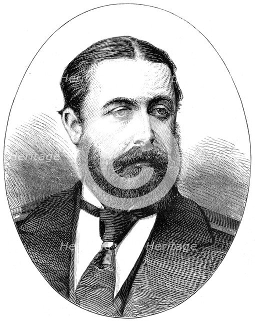 Alfred, Duke of Edinburgh, 1900. Artist: Unknown