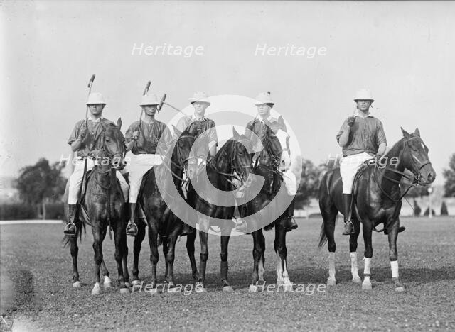 Polo. Army Polo, 1912. Creator: Harris & Ewing.