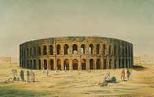 Roman amphitheater, Nimes, France, 1881. Creator: Unknown.