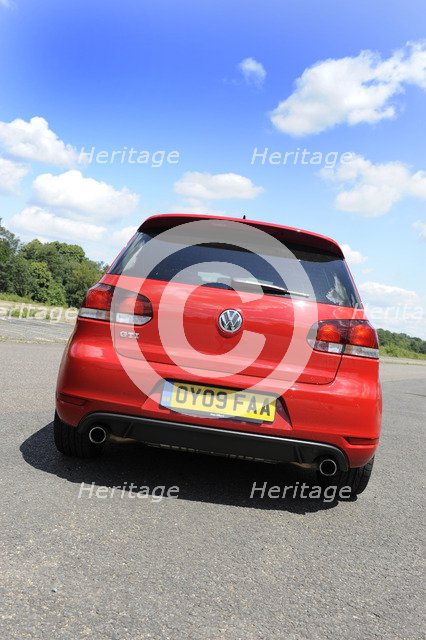 VW Golf GTI mk 6 2008. Artist: Simon Clay.