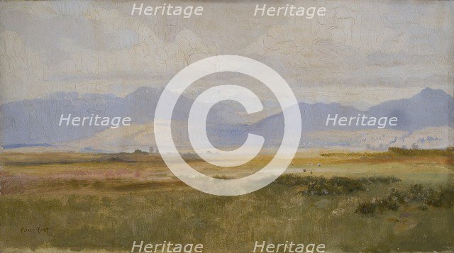 'The Bay of Harlech', 1864-1913. Artist: Alfred Edward East