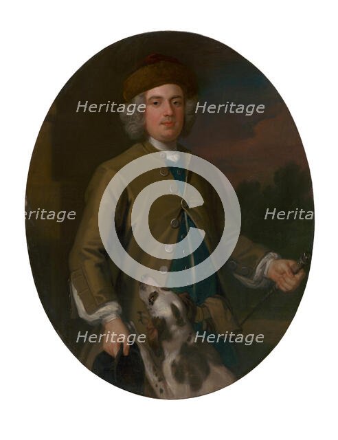 Hunting Portrait, around 1730. Creator: Enoch Seeman.