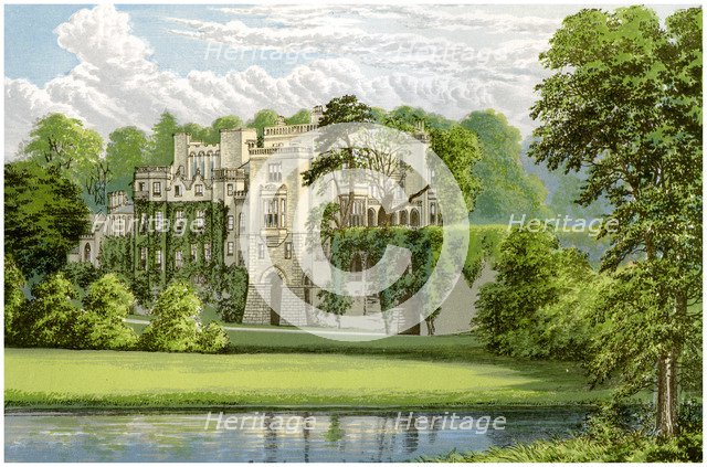 Guy's Cliffe, Warwickshire, home of the Percy family, c1880. Artist: Unknown