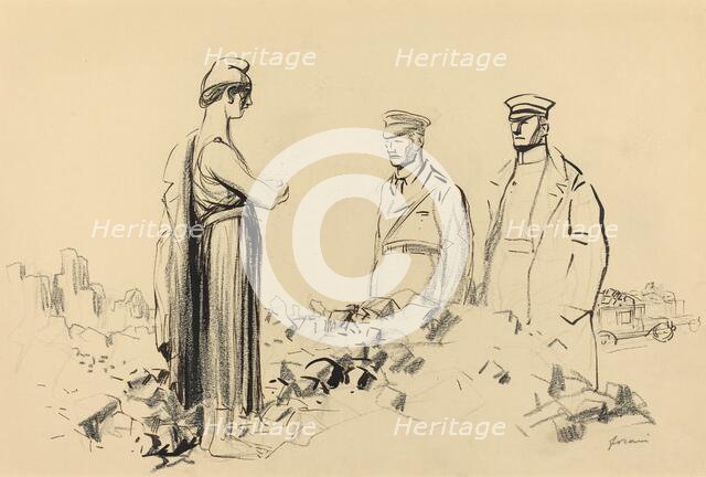 Toward Peace, c. 1914/1919. Creator: Jean Louis Forain.