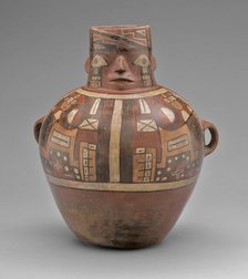 Jar in the Form of an Abstract Human Figure, A.D. 700/1000. Creator: Unknown.