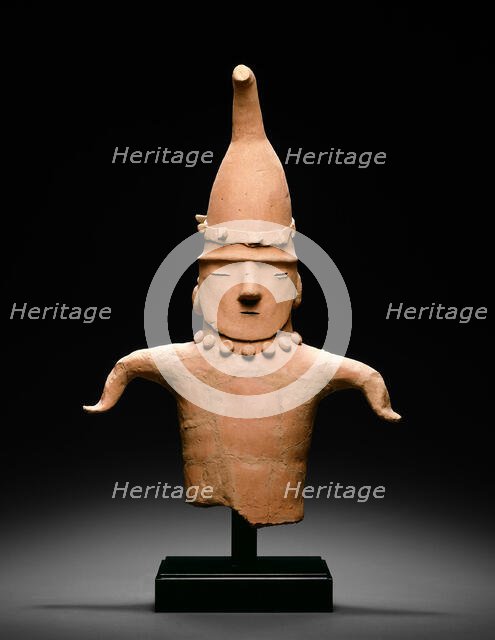 Head and Torso of a Dancing Figure, 5th-7th century. Creator: Unknown.