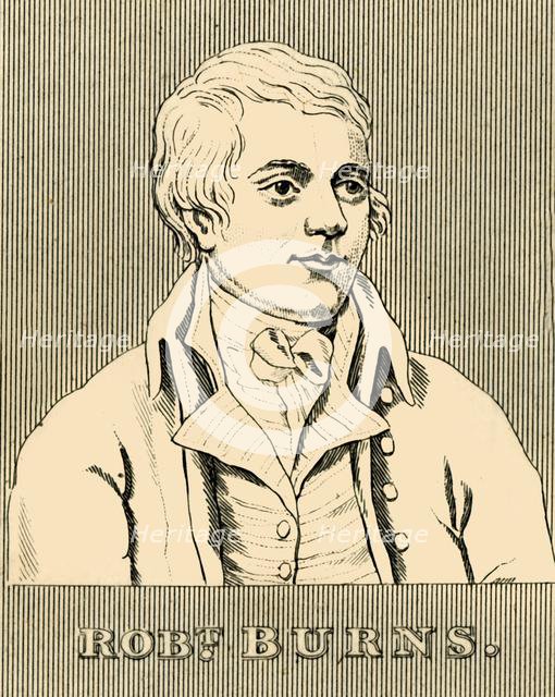 'Robert Burns', (1759-1796), 1830. Creator: Unknown.
