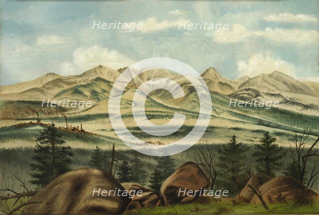 Leadville, Colorado, ca. 1880. Creator: Harriet A. Harris.