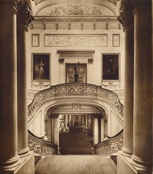 The Grand Staircase in Buckingham Palace, 1935. Artist: Unknown.