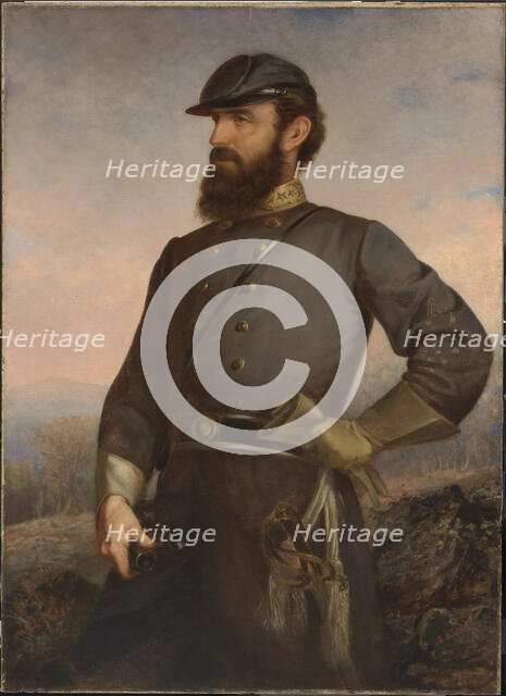 Thomas Jonathan Jackson, 1876. Creator: John Adams Elder.