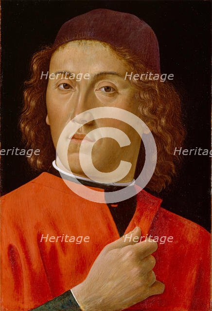 Young Man, between 1448 and 1494. Creator: Domenico Ghirlandaio.