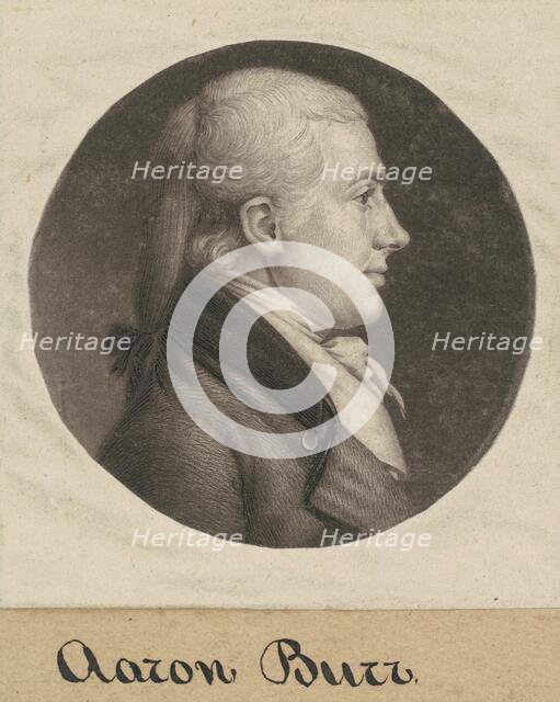 Unidentified Man, 1798-1803. Creator: Charles Balthazar Julien Févret de Saint-Mémin.