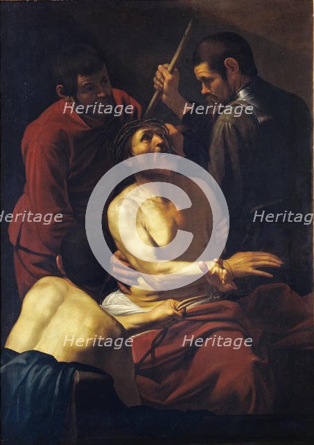 Christ Crowned with Thorns, c. 1605. Creator: Caravaggio, Michelangelo (1571-1610).