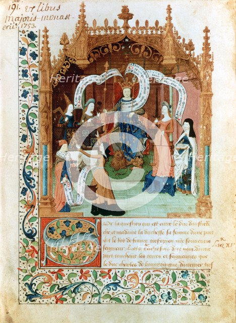 Louis XI, 15th century. Artist: Unknown