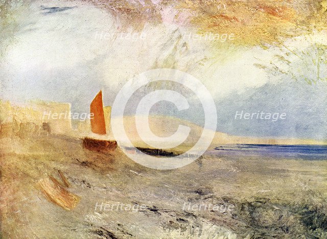 'Hastings', 19th century (1910).Artist: JMW Turner