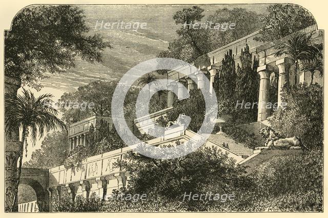 'The Hanging Gardens of Ancient Babylon', 1890.   Creator: Unknown.