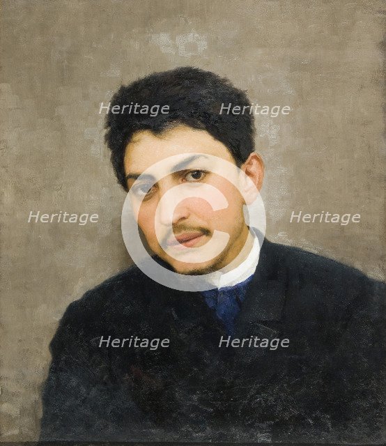 Portrait of Andrey Savvich Mamontov (1869-1891), End of 1880s.