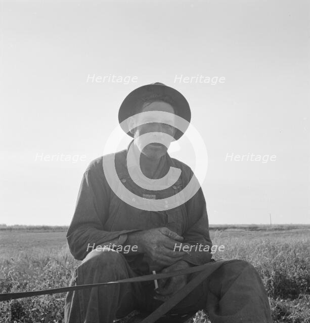 Mr. Roberts, FSA borrower, Owyhee project, Malheur County, Oregon, 1939. Creator: Dorothea Lange.
