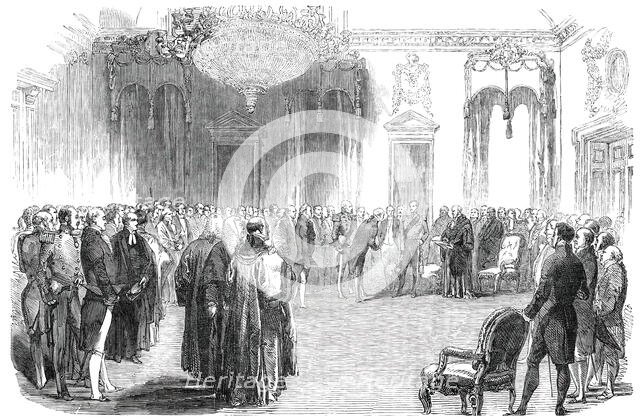 The Great Exhibition of 1851- Levee at the Mansion-House, on Thursday, 1850. Creator: Unknown.