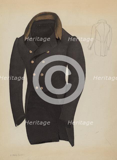 Tail Coat, c. 1937. Creator: Creighton Kay-Scott.
