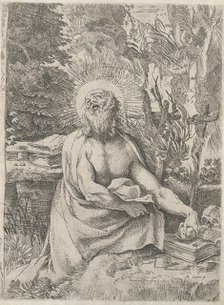 Saint Jerome in the Wilderness, ca. 1591. Creator: Annibale Carracci.