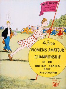 Programme for 43rd US Women's Amateur Championship, 1939. Artist: Unknown