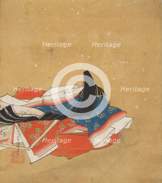 Immortal Poet, 17th century. Creator: Kano Shoun.