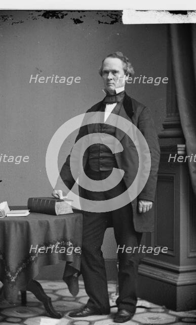 Joseph Lane of Oregon, between 1855 and 1865. Creator: Unknown.