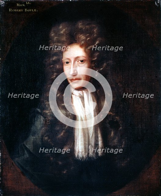 Robert Boyle, Irish born chemist and physicist, c1689-1690. Artist: Unknown