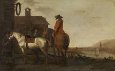 Stopping Place for Horsemen and Horses, late 17th-early 18th century. Creator: Abraham Pietersz van Kalraet.