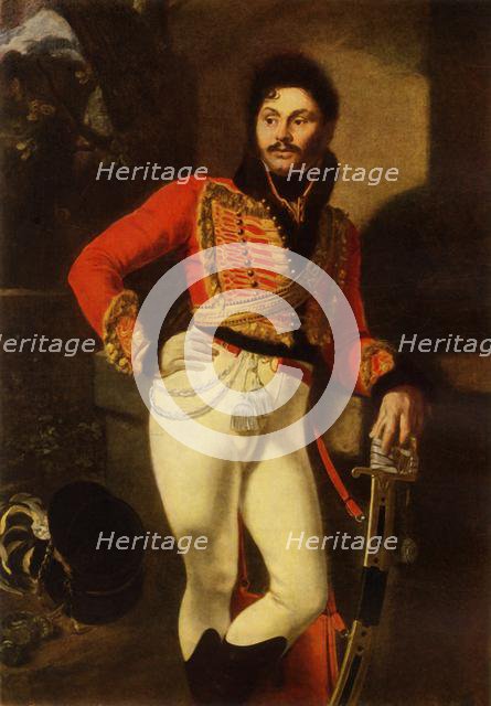 'Portrait of Yevgraf Vladimirovich Davydov', 1822, (1965).  Creator: Orest Kiprensky.