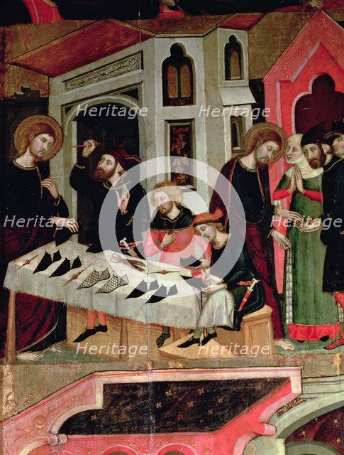 Saint Mark healing the wound hand of the shoemaked named Aniano, table of the 'Altarpiece of Sain…