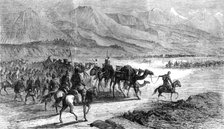 Cattle-looting on the frontier of Scinde, 1864. Creator: J. A. B..