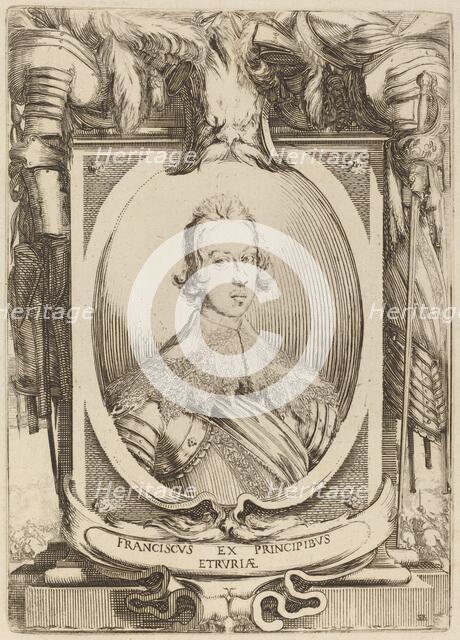 Francesco de Medici, Prince of Tuscany. Creator: Stefano della Bella.