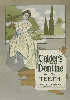Calder's saponaceous dentine for the teeth, c1895 - 1917. Creator: Unknown.