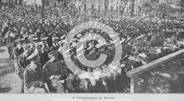 A Commencement- Day at Howard University, 1927. Creator: Addison N. Scurlock.