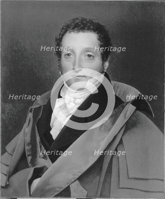 Portrait of Luigi Edouardo Rossi, Count Pellegrino, c. 1820. Creator: Jean-Auguste-Dominique Ingres.