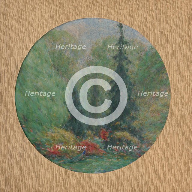 In a park, c1910. Creator: Karol Miloslav Lehotský.