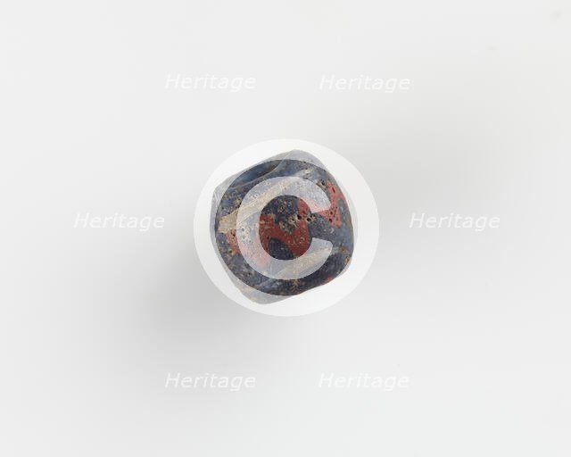 Bead, with a large bore, 6th century. Creator: Unknown.
