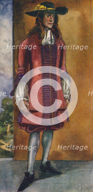 'A Man of the Time of James II', 1907. Artist: Dion Clayton Calthrop.