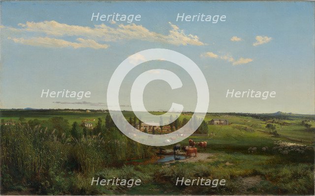 Mount Fyans homestead, 1869. Artist: Buvelot, Louis (1814-1888)