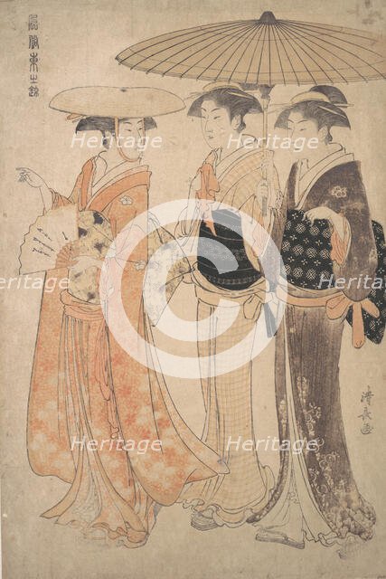 The Promenade. Creator: Torii Kiyonaga.