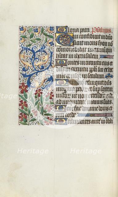 Book of Hours (Use of Rouen): fol. 71v, c. 1470. Creator: Master of the Geneva Latini (French, active Rouen, 1460-80).