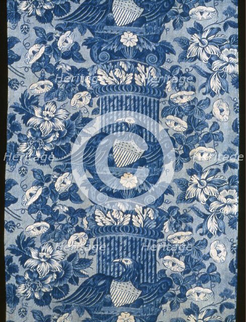 Panel (Furnishing Fabric), United States, c. 1850. Creator: Unknown.