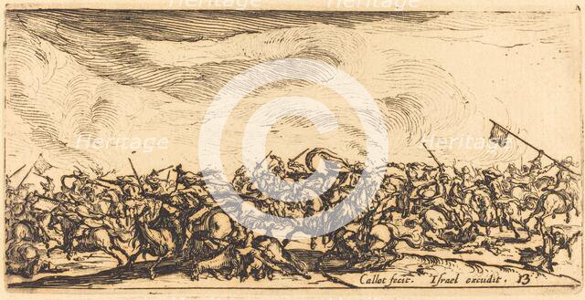 The Cavalry Combat with Swords, c. 1632/1634. Creator: Jacques Callot.